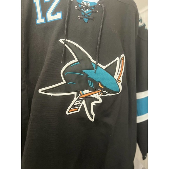 RARE San Jose Sharks Patrick Marleau Authentic RBK Jersey 50 - Picture 5 of 12